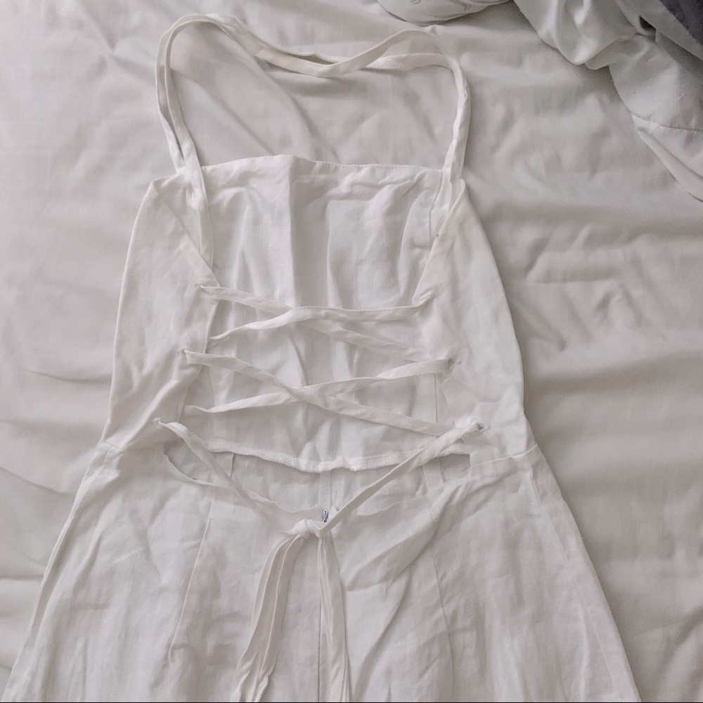 White jumpsuit
